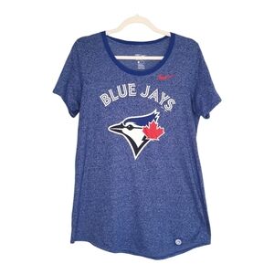 💕2/$20💕 Nike Blue Jay's , Athletic‎ Cut , heathered blue T-shirt